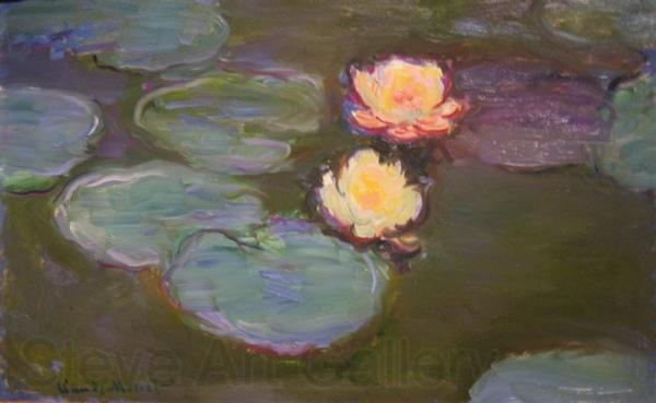 Claude Monet Nympheas Spain oil painting art